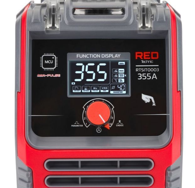 Инверторный сварочный аппарат 355A RED TECHNIC RTSIT0003 PM-RTSIT0003 фото