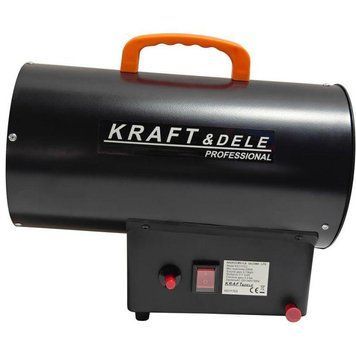Тепловая пушка профессиональная 20 кВт 0,7 бар Kraft&Dele KD11703 газовая пушка отопления KD-KD11703 фото