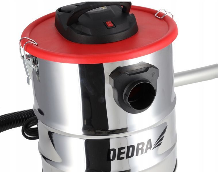 Пилосос для чищення каміна Dedra 1500 Вт, 4 м, 18 л BUY-1500-DEDR фото