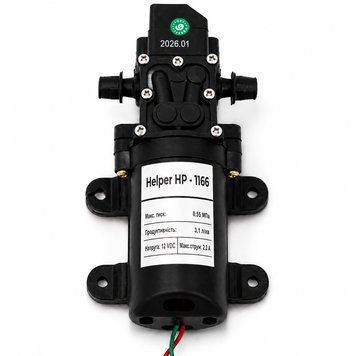 Помпа для обприскувача Helper HP - 1166 3.1 л/хв насос для акумуляторного обприскувача HP - 1166 фото