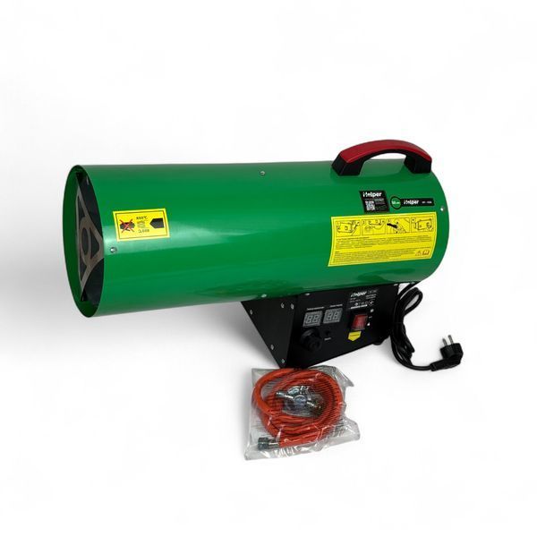 Газовый обогреватель промышленный LPG 50 кВт Helper HP-1036 тепловая газовая пушка для дома HP - 1036 фото