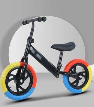 Безпечний велобіг без педалей чорний X-TREME XB-02 для найменших XB-02 25.12-01 фото