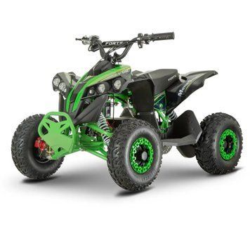 Квадроцикл акумуляторний FORTE ATV1200QB зелений 138483 квадроцикл для прогулянок по бездоріжжю BP-138483 фото