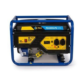 Двухтопливный генератор PULS PG3300LPG 3.0кВт - 3.3кВт, газ/бензин BUY-PG3300LPG фото