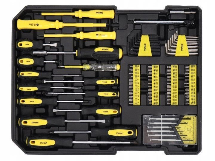 Набор ручного инструмента в чемодане 188 эл WMC186 комплект инструментов для ремонта в чемодане 188 эл BUY-WMC186 фото