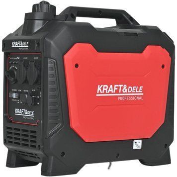 Компактный бензогенератор инверторный Kraft&Dele KD3162 2,3/2,5 кВт KD-KD3162 фото