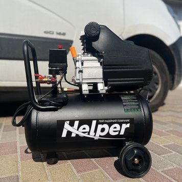 Універсальний компресор повітряний (масляний) Helper HC-24 1,8 кВт, 24 л, 210 л/хв HC-24 фото