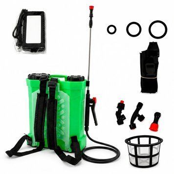 Акумуляторний обприскувач 10 л 12v 8Ah Helper HP - 1150 обприскувач для городніх робіт HP - 1150 фото